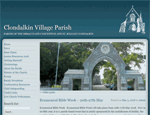 Tablet Screenshot of clondalkinparish.com